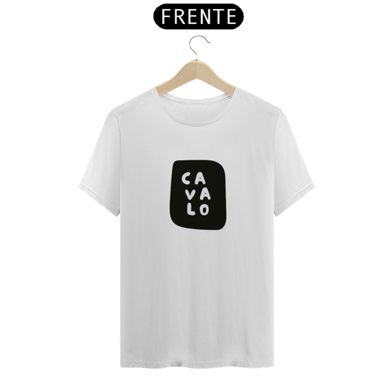Camiseta T-Shirt Classic Unissex / Cavalo
