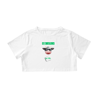 Nome do produto Camisa Cropped / Encherga Corno