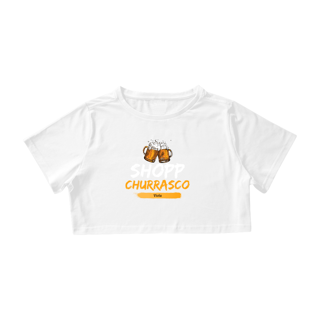 Nome do produto Camisa Cropped / Shopp Churrasco Viola 