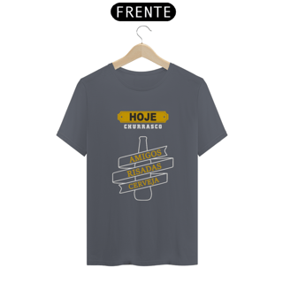 Nome do produto T-shirt Classic Unissex / Amigos, Risada e Cerveja
