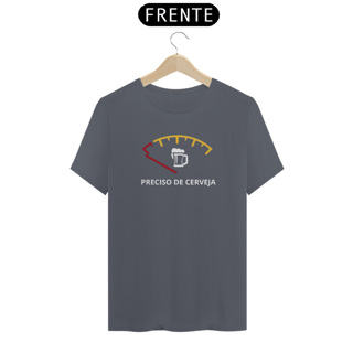 Nome do produto T-shirt Classic Unissex / Preciso de Cerveja