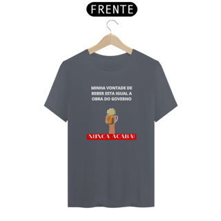 Nome do produto T-Shirt Classic Unissex / Obra Do Governo