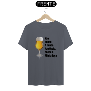 Nome do produto T-Shirt Classic Unissex / Paciência 