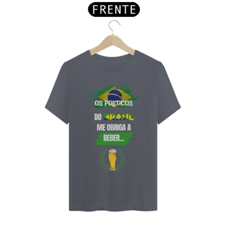 Nome do produto Camiseta T-Shirt Classic Unissex / Os Políticos Do Brasil