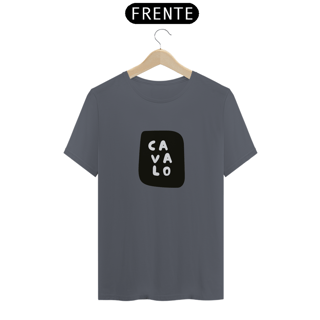 Nome do produto Camiseta T-Shirt Classic Unissex / Cavalo
