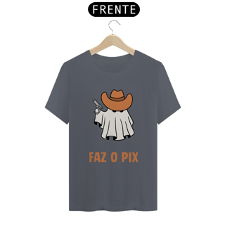 Nome do produto Camiseta T-Shirt Classic Unissex / Faz O Pix