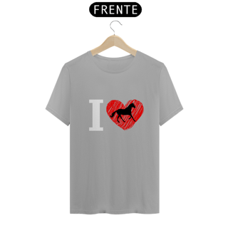 Nome do produto T-shirt Classic Feminino / I Love Horse