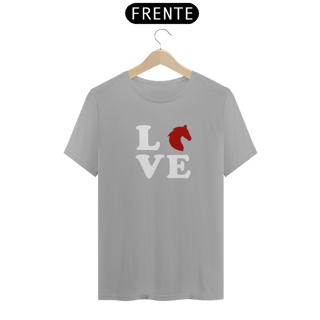 Nome do produto T-Shirt Classic Feminino / Love Horse