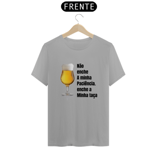 Nome do produto T-Shirt Classic Unissex / Paciência 