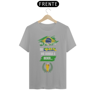Nome do produto Camiseta T-Shirt Classic Unissex / Os Políticos Do Brasil
