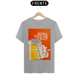 Nome do produto Camiseta T-Shirt Classic Unissex / Bora Tomar Uma 