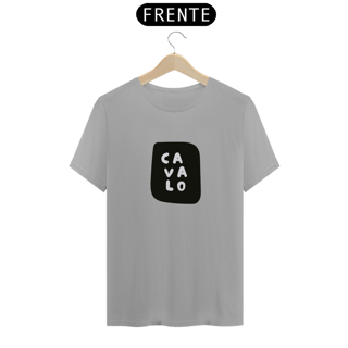 Nome do produto Camiseta T-Shirt Classic Unissex / Cavalo