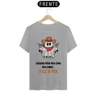 Nome do produto Camiseta T-Shirt Classic Unissex Mão Pra Cima