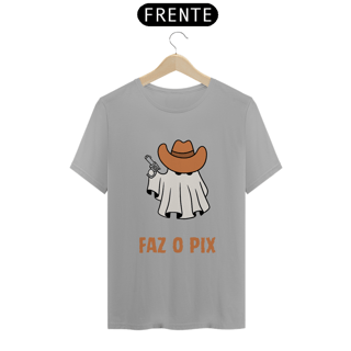 Nome do produto Camiseta T-Shirt Classic Unissex / Faz O Pix