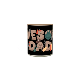 Nome do produto Caneca Mágica Awesome Dad