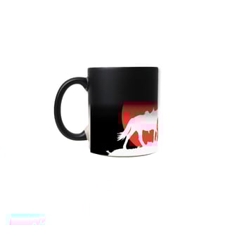 Nome do produto Caneca Mágica Cowgirl e os Cavalos