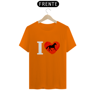 Nome do produto T-shirt Classic Feminino / I Love Horse