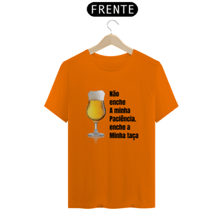 Nome do produto T-Shirt Classic Unissex / Paciência 