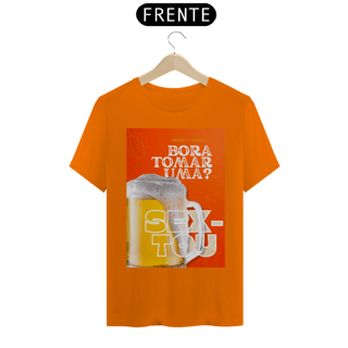 Nome do produto Camiseta T-Shirt Classic Unissex / Bora Tomar Uma 