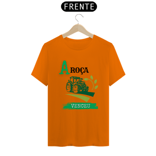 Nome do produto Camiseta T-Shirt Classic Unissex / A Roça Venceu 