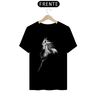 Camiseta T-Shirt Quality / Cavalo Branco