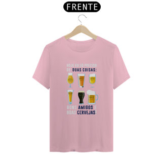 Nome do produto T-Shirt Classic Unissex / Amigos E Cerveja
