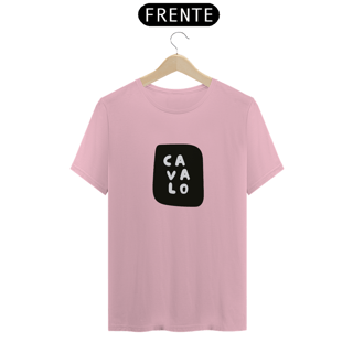 Nome do produto Camiseta T-Shirt Classic Unissex / Cavalo