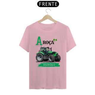 Nome do produto Camiseta T-Shirt Classic Unissex / A Roça Vençeu
