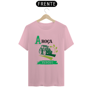 Nome do produto Camiseta T-Shirt Classic Unissex / A Roça Venceu 