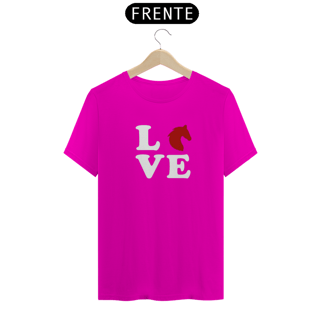 Nome do produto T-Shirt Classic Feminino / Love Horse