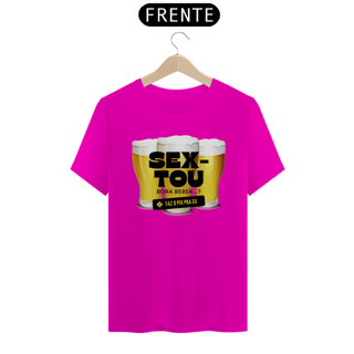 Nome do produto Camiseta T-Shirt Classic Unissex / Sextou Faz O Pix
