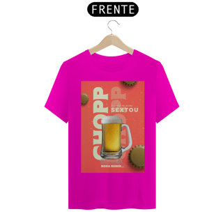 Nome do produto Camiseta T-Shirt Classic Unissex / Sextou Chopp