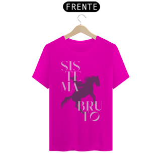 Nome do produto Camiseta T-Shirt Classic Feminino/ Sistema Bruto