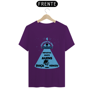 Nome do produto T-shirt Classic / 4 Certezas da Vida