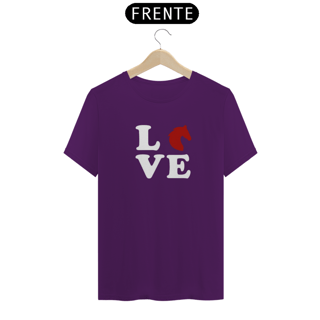 Nome do produto T-Shirt Classic Feminino / Love Horse
