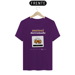 Nome do produto Camiseta T-Shirt Classic Unissex / Sextou Derramado