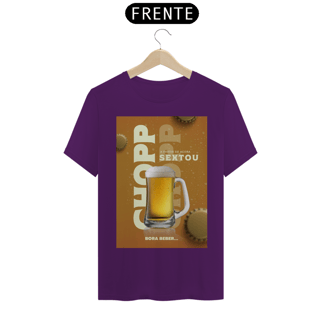 Nome do produto Camiseta T-Shirt Classic Unissex / Sextou Chopp