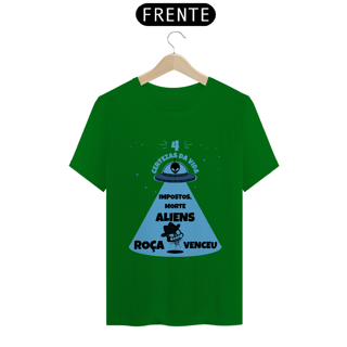 Nome do produto T-shirt Classic / 4 Certezas da Vida