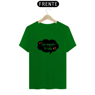 Nome do produto T-Shirt Classic Feminina / A + Linda