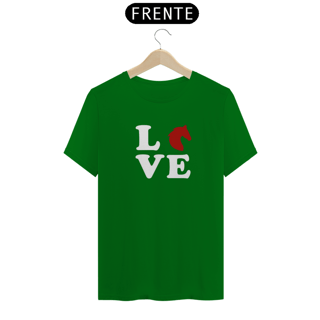 Nome do produto T-Shirt Classic Feminino / Love Horse