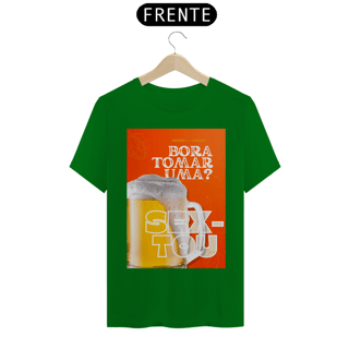 Nome do produto Camiseta T-Shirt Classic Unissex / Bora Tomar Uma 