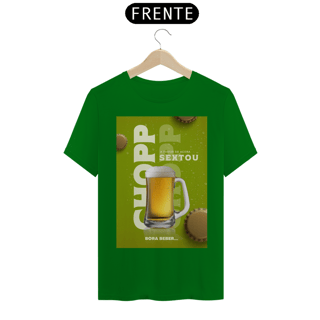 Nome do produto Camiseta T-Shirt Classic Unissex / Sextou Chopp