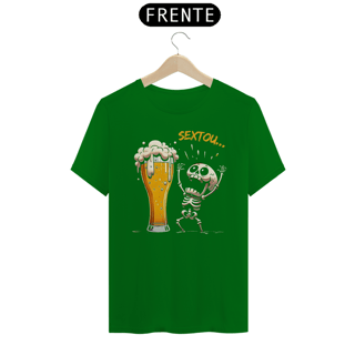 Nome do produto Camiseta T-Shirt Quality / Sextou Esqueleto