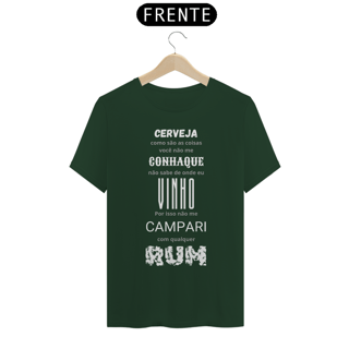 Nome do produto T-Shirt Classic Unissex / Ditado Da Bebida