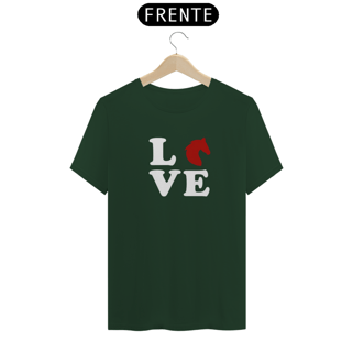 Nome do produto T-Shirt Classic Feminino / Love Horse