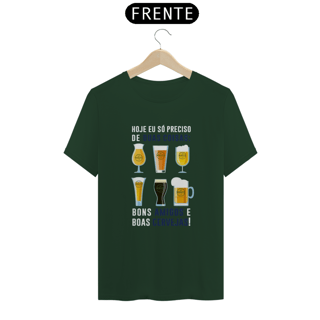 Nome do produto T-Shirt Classic Unissex / Amigos E Cerveja