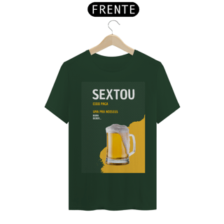 Nome do produto Camiseta T-Shirt Classic Unissex / Sextou Paga Uma Pra Nois