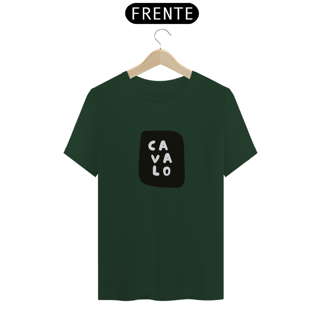 Nome do produto Camiseta T-Shirt Classic Unissex / Cavalo