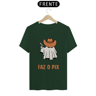 Nome do produto Camiseta T-Shirt Classic Unissex / Faz O Pix