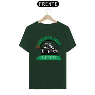 Nome do produto Camiseta T-Shirt Classic Unissex / O Sistema É Bruto 